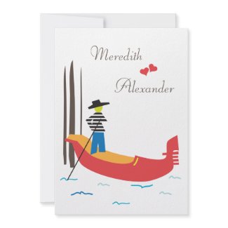 Venice Wedding Invitations