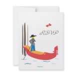 Venice Italy Wedding Response Card Personalized Invites