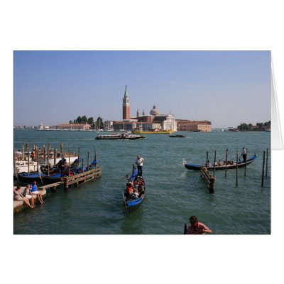 Venice Lagoon Greeting Cards by apmercer