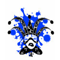 Venice Mask lady fashion portrait design T-shirt
