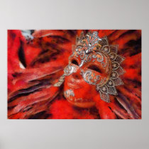 Venice mask posters