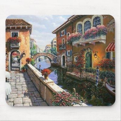 Venice Mouse Mats by kimi_k