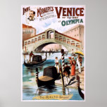Venice of to-day at Olympia Print