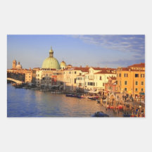 Venice Rectangular Stickers