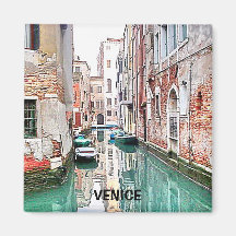 VENICE REFRIGERATOR MAGNET