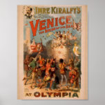 Venice, The Bride of the Sea, 'At Olympia' Retro T Posters