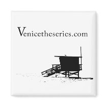 Venice the Series Silhouette Magnet by donnapool Venice the Series Silhouette Magnet