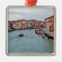 Venice Waterway Christmas Ornament