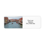 Venice Waterway Custom Return Address Labels