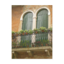 Venice Window Box Postcard #12 by dlgray Venice Window Box Postcard #12