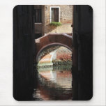 Venice Window View of a Bridge Mousemats