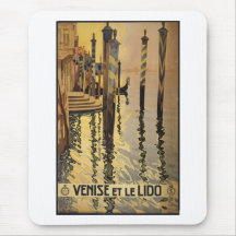 Venise et le Lido 1920 Venice, Italy Mouse Pad