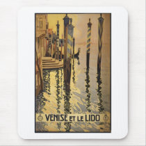 Venise et le Lido 1920 Venice, Italy Mouse Pad