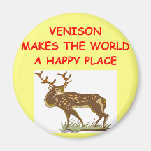 venison fridge magnet