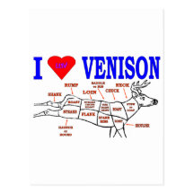 VENISON POST CARD
