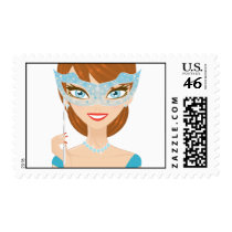 Venitian Girl postage