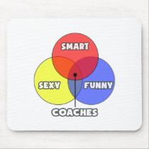 Venn Diagram .. Coaches Mousepad