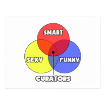 Venn Diagram .. Curators Post Cards