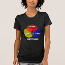 Venn Diagram .. Dietitians T Shirt