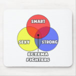 Venn Diagram .. Eczema Fighters Mousepad