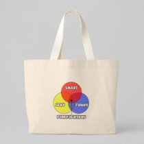 Venn Diagram .. Firefighters Canvas Bag