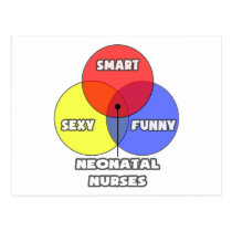 Venn Diagram .. Neonatal Nurses postcards