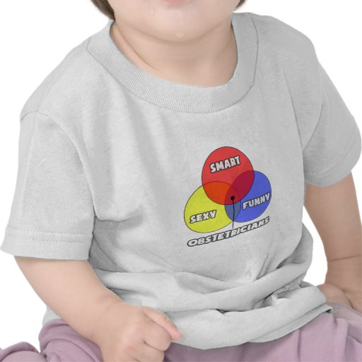 Venn Diagram .. Obstetricians T-shirt