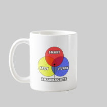 Venn Diagram .. Pharmacists Mug