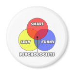 Venn Diagram .. Psychologists Refrigerator Magnets