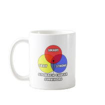Venn Diagram .. Stomach Cancer Survivors mugs