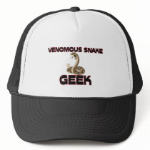 Venomous Snake Geek hats by AnimalShirts Venomous Snake Geek hats