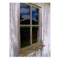 Ventana vieja tarjetas postales