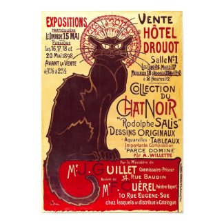 Vente Hôtel Drouot, Théophile Steinlen print