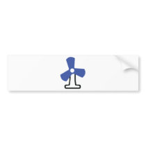 ventilator icon bumper stickers