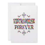Ventriloquism Forever Personalized Invite