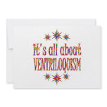 VENTRILOQUISM PERSONALIZED INVITE