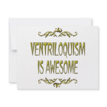 Ventriloquism is Awesome Announcements