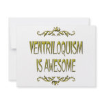 Ventriloquism is Awesome Announcements