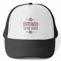 Ventriloquism is My World hats by HobbiesLeisure Ventriloquism is My World hats