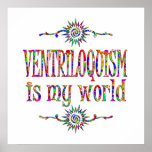 Ventriloquism is My World posters