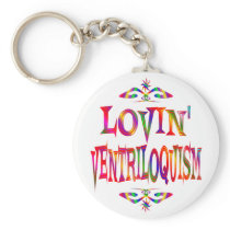 Ventriloquism Lover Key Chains