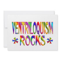 Ventriloquism Rocks Personalized Announcements