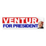 Ventura for President - Basic Red an Blue Bumper Sticker