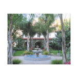 Ventura Mission Garden and Fountain Canvas Print