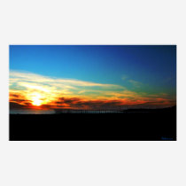 Ventura Pier Sunset January 8, 2012 Poster