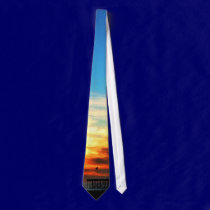 Ventura Pier Sunset January 8, 2012 Tie