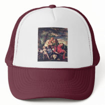 Venus And Adonis By Veronese Paolo (Best Quality) Hat