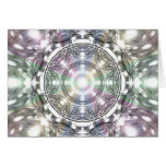 Venus and Earth Orbits Per Martineau Greeting Card