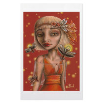 Venus and Fireflies Customized Stationery