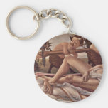 Venus And Mars By Botticelli Sandro (Best Quality) Key Chains
